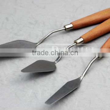 wood handle palette painting knife