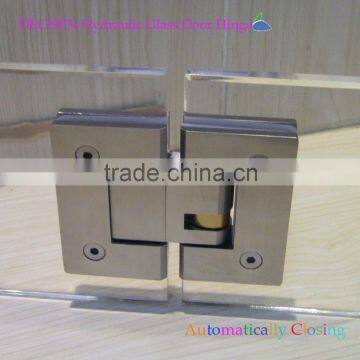 China Suppliers Contemporary Style Bathroom & Shower Frameless Construction Used Frame to Frame Glass Door Hinge /Clamp