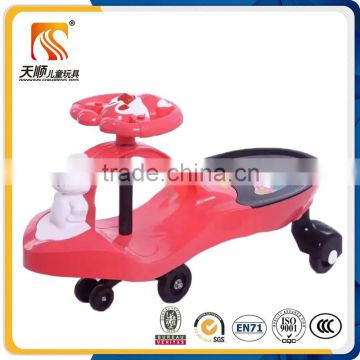 CE good quality child swing twist car factory cheap baby kids swing wiggle car