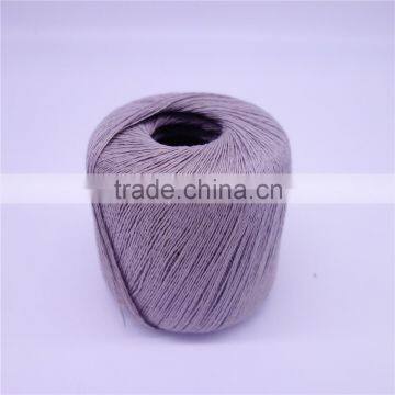 acrylic polyester hand knitting yarn in ball dyed lower price knitting yarn