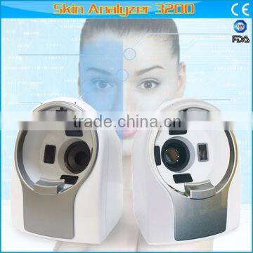 2016 high quality facial skin analyzer for home use