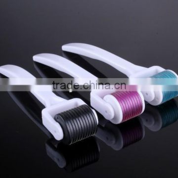 New product straight handle Medical Stainless steel 540 mts derma roller/microneedle roller-L015