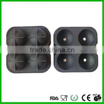 Round/ball Silicone Ice Tray Reusable Ice Cubes For Drinks