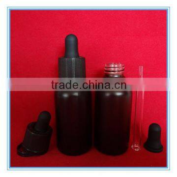 20ml E juice Bottle or glass dropper e liquid bottle with Black Dropper childproof cap