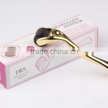 Silver Titanium Alloy Dermaroller, Derma Roller, 540 Microneedle, Micro Needle,Anti-Hair Removal