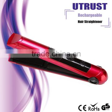 Hot selling new products rechargeable hair straightener