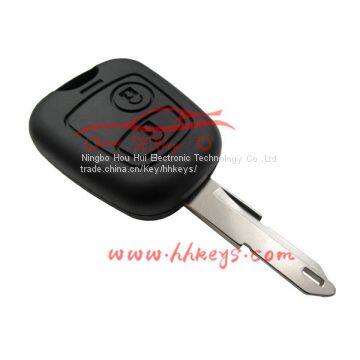 Car Key Shell With 2 Button Nologo for Peugeot 206 Remote Car Key Shel photo-2