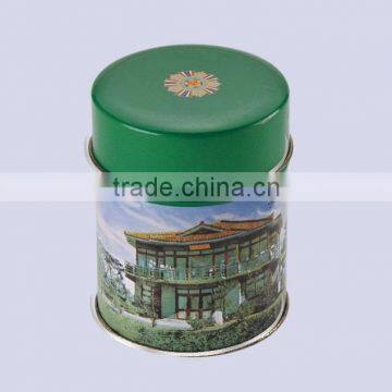 factory OEM wholesale Round tea packaging box Tea tin can