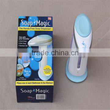 Wholesale Hot Sell Plastic Hand Sanitizer Hand Touch Free Automatic Touchless Soap Liquid Dispenser photo-4