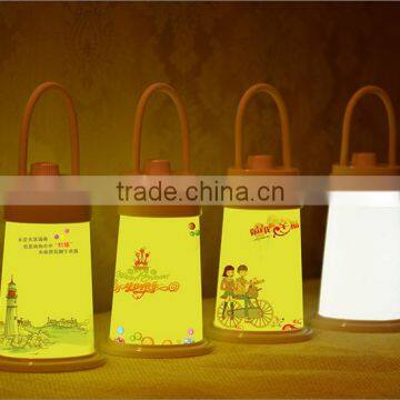 Portable LED desk lamps