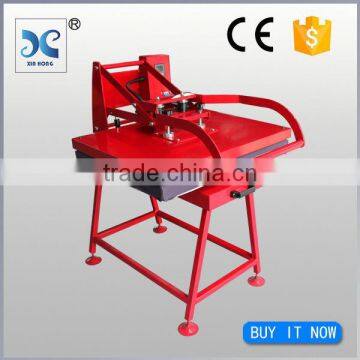 Large format manual textile heat press machine