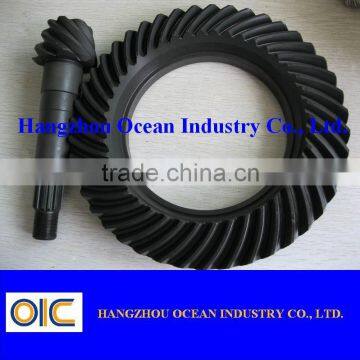 crown wheel and pinion in speed reducer of SUV