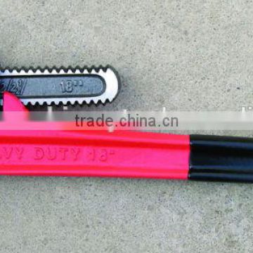 Heavy duty pipe wrench adjustable wrench