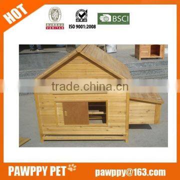 Deluxe Wooden Chicken Coop Poultry Hen House with nest box