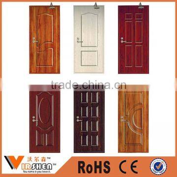 Modern fire rated wooden door wood panel door design