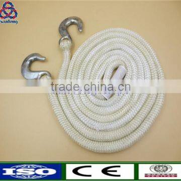 twisted nylon tow rope