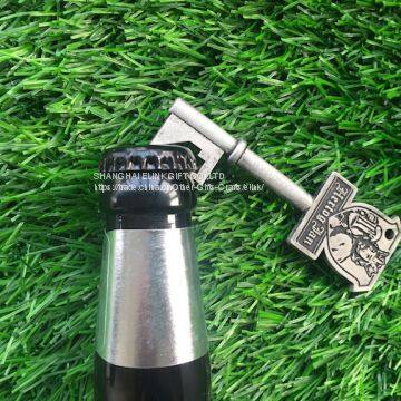 BSCI Factory Zinc Alloy Bottle Opener Vintage Key Bottle Opener photo-2