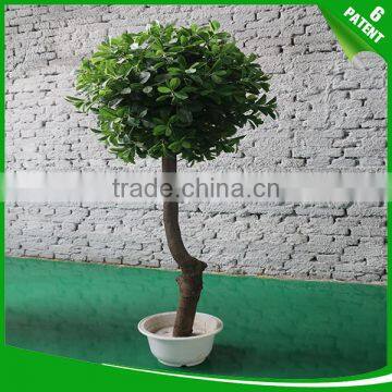 Artificial Green Banyan Ficus Trees Bonsai Plant photo-2