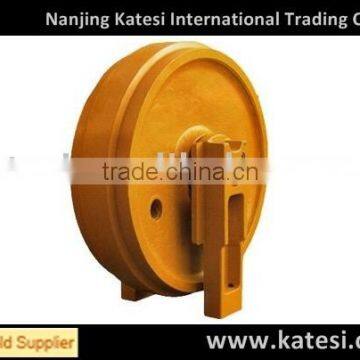 Bulldozer and Excavator Parts Front Idler Roller for Shantu I/Komats-u/Hitach I/Volv o photo-2