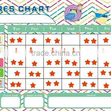 magnetic board for kids self-management children rewards chart weekly planner schedule