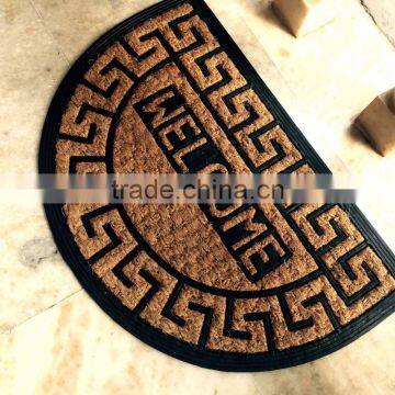 Garden Patio Deck Balcony Natural Rubber Coir Doormat