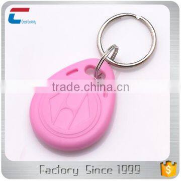 ABS 125khz Rfid Keytag 13.56mhz Rfid Keyfob Tag for Hotel Door Access Control Systems photo-3