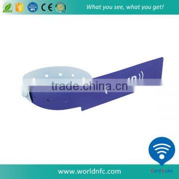 Single Use Low Cost HF NTAG213 RFID Event Wristband