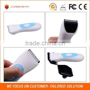 New Profesional Kids Baby Waterproof Safety Mini Rechargeable Battery Hair Clipper