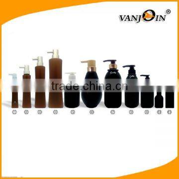 Amber or Black Shampoo Bottle with Pump