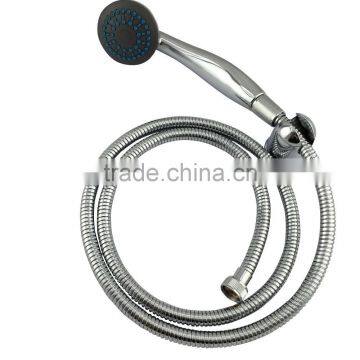 CE/ACS certificate promotional plastic shower heads with stainles s steel hose