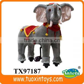 Plush Horse Ride-on, Electric Battery Operated Ride on Horse Toy photo-6