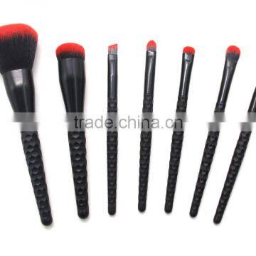 7Pcs Black Custom Logo Makeup Brushes Professional 2017 Best Selling Products