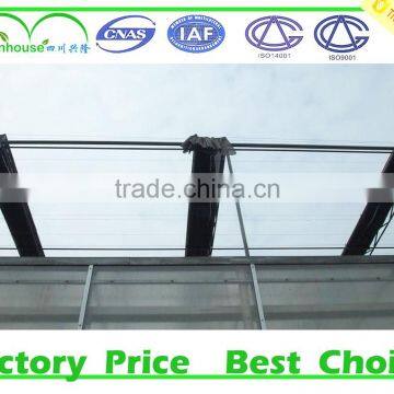 Galvanized Steel Frame Polycarbonate Greenhouse photo-3