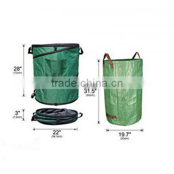 Gardzen 45 Gallon Pop Up Gardening Bag With Extra 40 Gallon Gardening Bag - Reusable Pop-Up Yard Lawn Garden Leaf Waste Bag photo-2