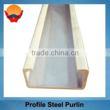 Hot rolled steel profile steel purline