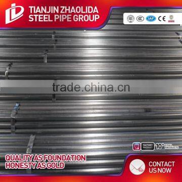 Cold Rolled Pre Galvanized Thin Wall Steel Pipe for Decoration Fence photo-3