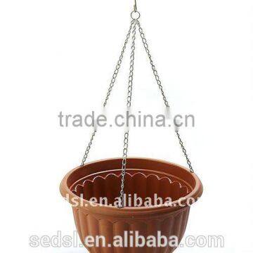 High-quality Self Watering Hanging Planter, Self Watering Hanging Flower Pot with chain