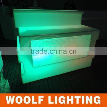 Unique Design LED Light Luminous Color Changing Bar Counter photo-2