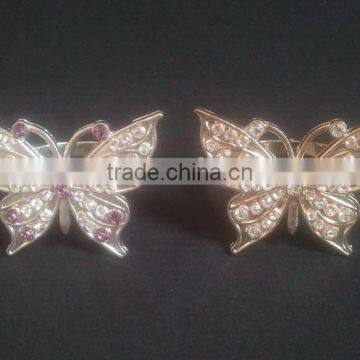 Rhinestones Butterfly Napkin Ring photo-6