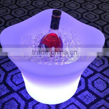 PE Plastic Whaterproof Illuminated Led Ice Bucket photo-2