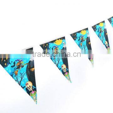 Halloween Decoration Supplies Triangle Flags Party String Hanging Decorative Flags For Wholesale photo-6