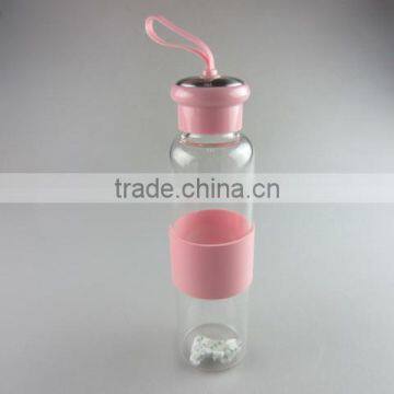 Glass Bottle With Silicone Heat Proof photo-3