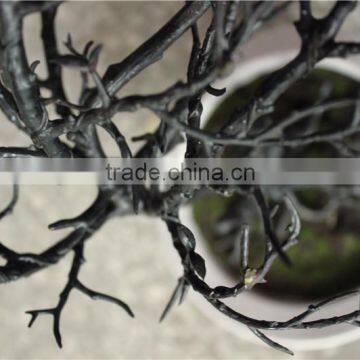 Man Made Resin Craft Artificial Led Light Bulb Potted Tree photo-3