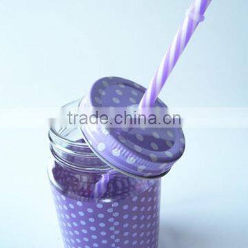 Hot New Products for 2017 420ml Colorful Mason Jar for Drinking photo-4