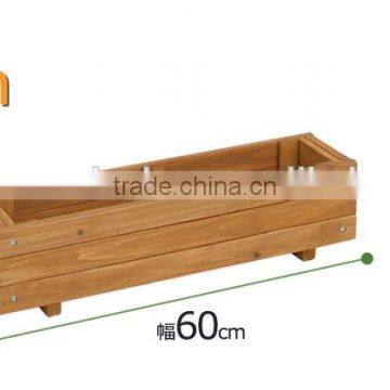 bamboo wooden flower stand