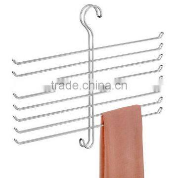 Metal Wire Closet Organizer Tiered Scarf Hanger