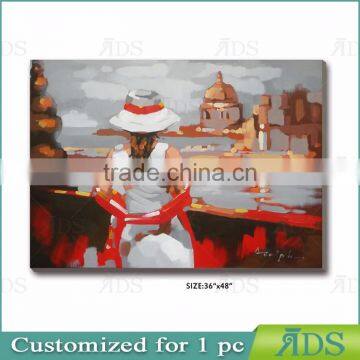 Custom Beautiful Lady Figure Oil Painting photo-2