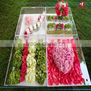2017 China Wholesale Custom Clear Fancy Acrylic Transparent Flower Storage Box photo-5
