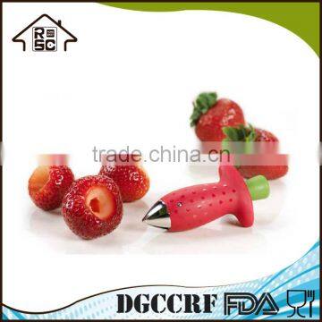 NBRSC Over 10 Years Experience Fruit and Vegetable Plastic Strawberry Corer Kitchen Tool Strawberry Huller Kitchen Fruit Tool photo-2