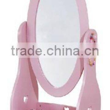 childs princess pink floor standing mirror